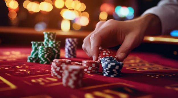 SA Gaming live dealer studio with multiple camera angles and dealer at table